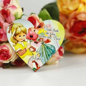 Martisor magnetic pentru bunica