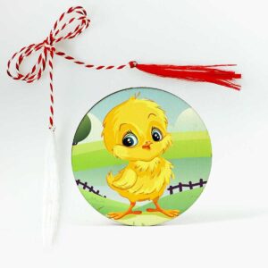 Martisor lemn cu puisor