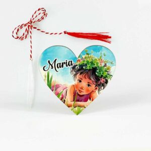 Martisor pentru fetite, cu nume