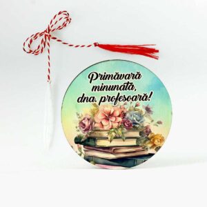 Martisor personalizat limba romana, literatura