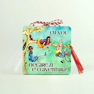 Magnet cu mesaj pentru prietene - martisor
