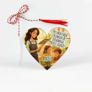 Martisor personalizat profesoara