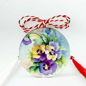 Martisor brosa cu panselute