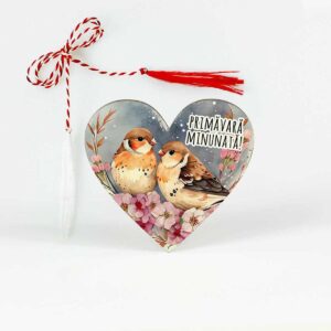 Martisor lemn personalizat