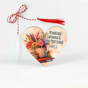 Martisor personalizat profesoara