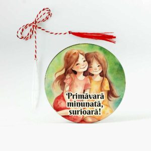 Martisor personalizat pentru sora