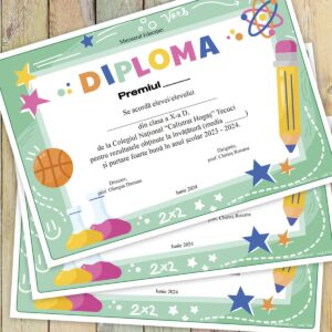 Diploma scolara - model 194