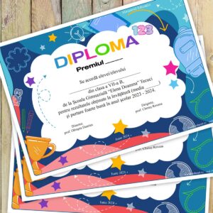 Diploma scolara - model 193