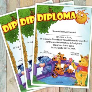 Diploma scolara Winnie