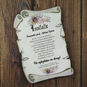 Invitatie absolvire