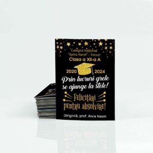 Magnet absolvire - cadou personalizat clasa a XII-a