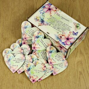 Cutie cadou personalizat educatoare/invatatoare - Clasa fluturasilor