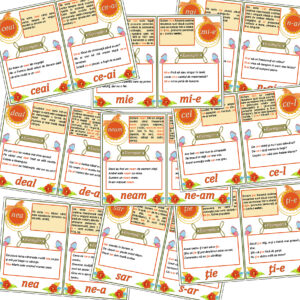 Set 9 planse didactice Ortograme 02 (format A4 - A3)
