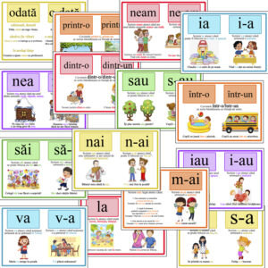 Set 15 planse didactice Ortograme 03 (format A4 - A3)