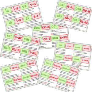 Set 7 planse didactice Ortograme 04 (format A4 - A3)