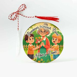 Mărțișoare personalizate pentru bunici