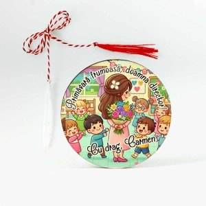 Mărțișoare personalizate pentru doamna director