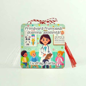 Marțișor personalizat Asistentă, Doctoriță