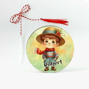 Mărțișor cu nume pentru baieti