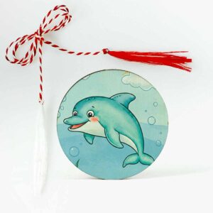 Mărțișor cu delfin