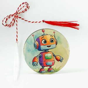 Mărţișor copii Roboțel
