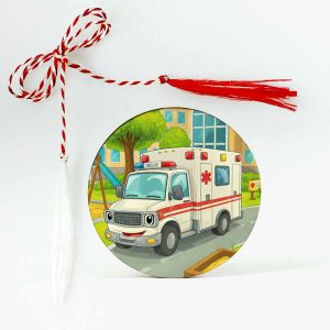 Mărțișor maşină ambulaţă