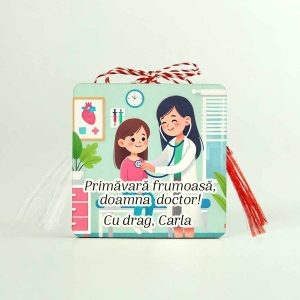 Marțișor personalizat Doctoriță, Asistentă