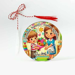 Marțișor personalizat Ingrijitoare