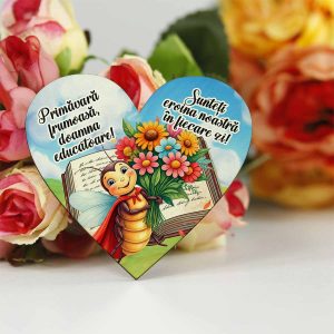 Mărțișor personalizat Super Licurici pentru Educatoare sau Învățătoare
