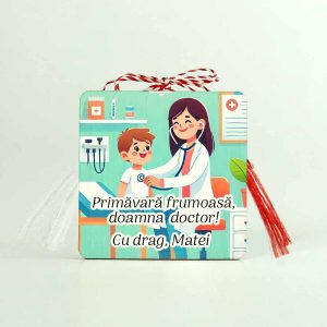 Marțișor personalizat Doctoriță, Asistentă