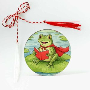 Mărțișor super broscuta pentru copii