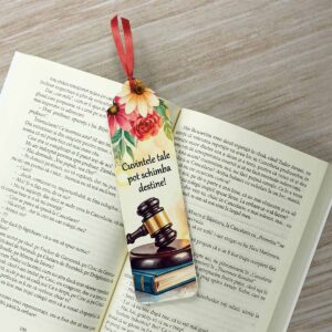Semn de carte personalizat, avocat