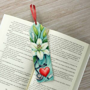 Semn de carte personalizat pentru medic, doctor