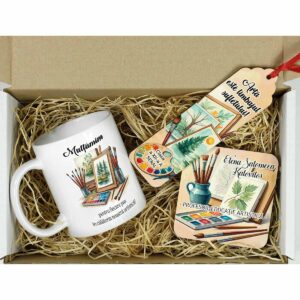 Set Cadou Personalizat - Profesor Desen