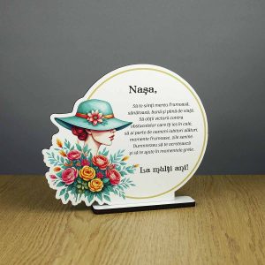 Surprinde-ți nașa cu un trofeu MDF personalizat, un cadou unic plin de dragoste și apreciere! Perfect pentru Ziua Nașei, 8 Martie sau orice ocazie specială, acest trofeu va rămâne o amintire emoționantă și prețioasă.