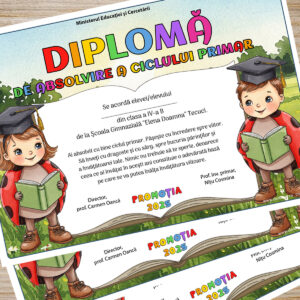 Diploma absolvire Clasa Buburuzelor