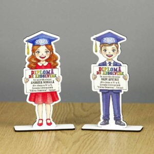 Trofeu personalizat  - absolvent clasa a IV-a