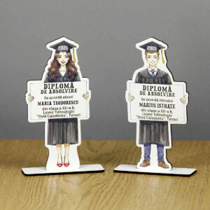 Trofeu personalizat  - absolvent liceu