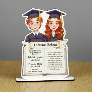 Trofeu personalizat - Absolvenţi