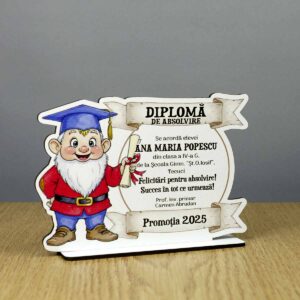 Trofeu personalizat - model Pitic
