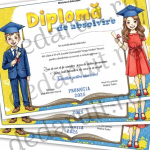 Diploma absolvire ciclul primar