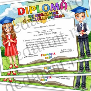 Diploma absolvire ciclul primar