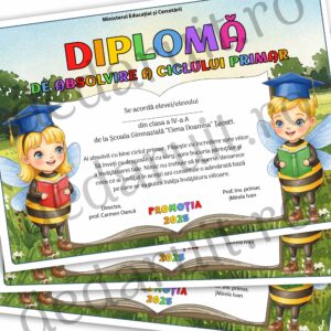 Diploma absolvire clasa Albinuțelor