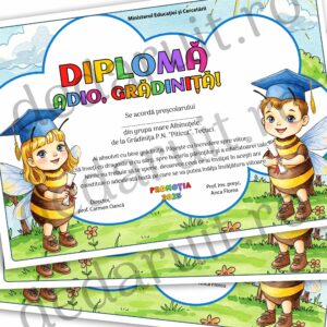 Diploma absolvire grupa Albinuțelor