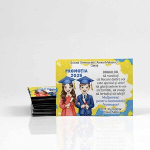 Magnet personalizat - absolvire ciclul primar