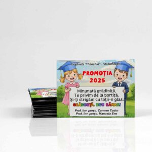 Magnet personalizat - absolvire grădiniță