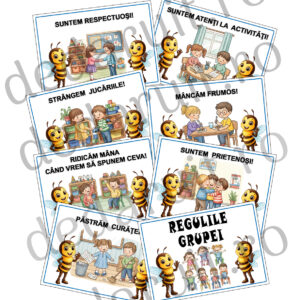 Regulile grupei cu mascota