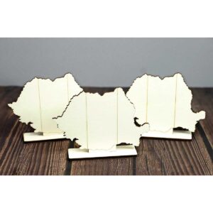 Harta România pentru colorat - 13 cm