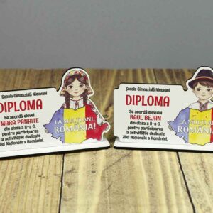 Trofeu Românaș / Româncuța pentru elevi – Cadou de Ziua României