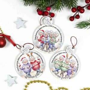 Glob personalizat cu mesaj | Cadou Crăciun pentru prietene